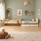 Midson King Single Bunk Bed with Drawers