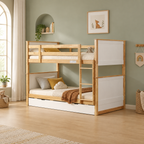Midson King Single Bunk Bed with Trundle