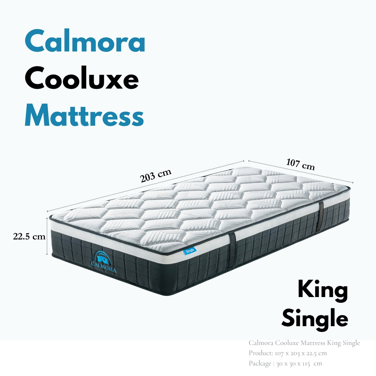 Calmora Cooluxe Pocket Spring Mattress