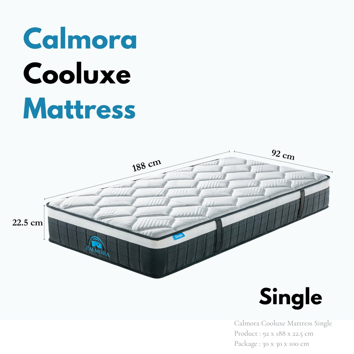 Calmora Cooluxe Pocket Spring Mattress
