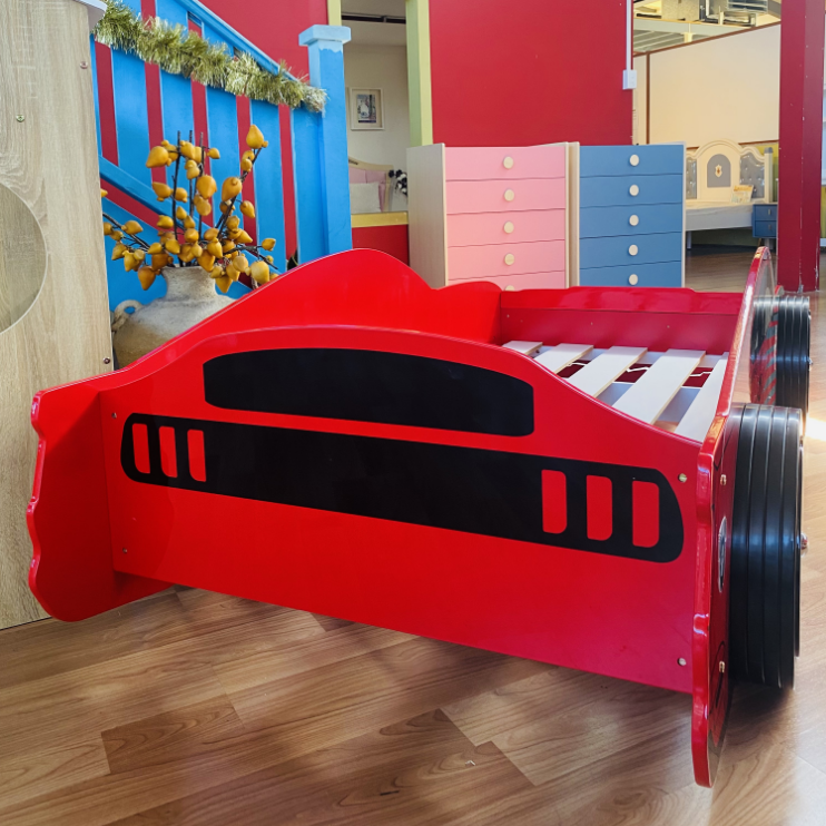 Panther Power Car Bed - Red