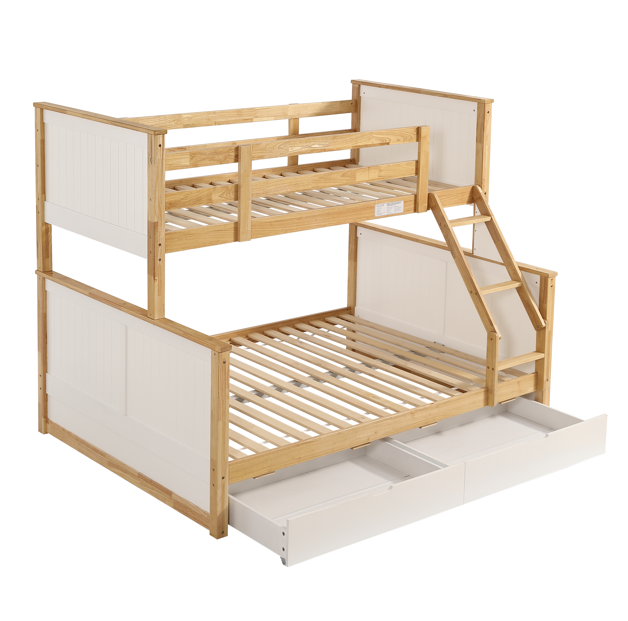Richmond Single over Double Bunk Bed with Drawers