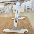Galaxy Height Adjustable Kids Ergonomic Study Desk - Grey/Oak