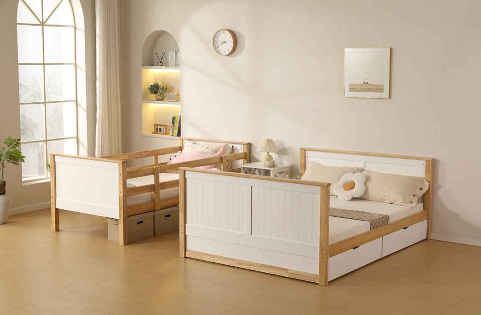 Richmond Single over Double Bunk Bed with Drawers