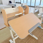 Galaxy Height Adjustable Kids Ergonomic Study Desk - Grey/Oak
