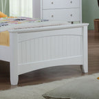 Andee King Single Bed - White