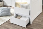 My Design King Single Loft Bed with Storage Stairs