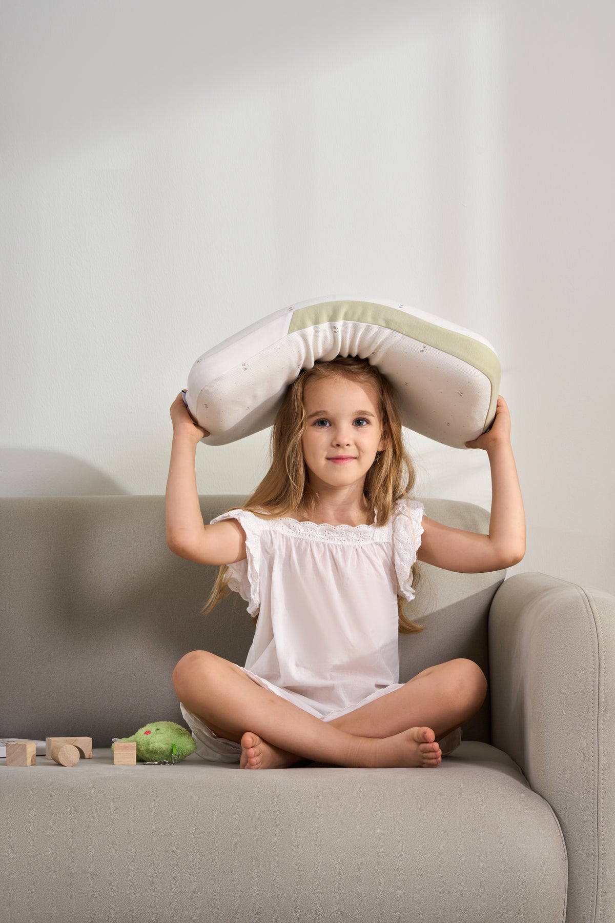 Calmora KidsComfort Bio-Based Memory Foam Pillow