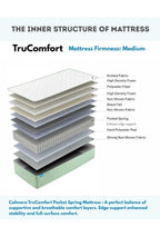 Calmora TruComfort Pocket Spring Mattress