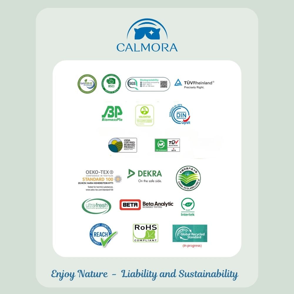 Calmora Bio-Based Memory Foam Mattress