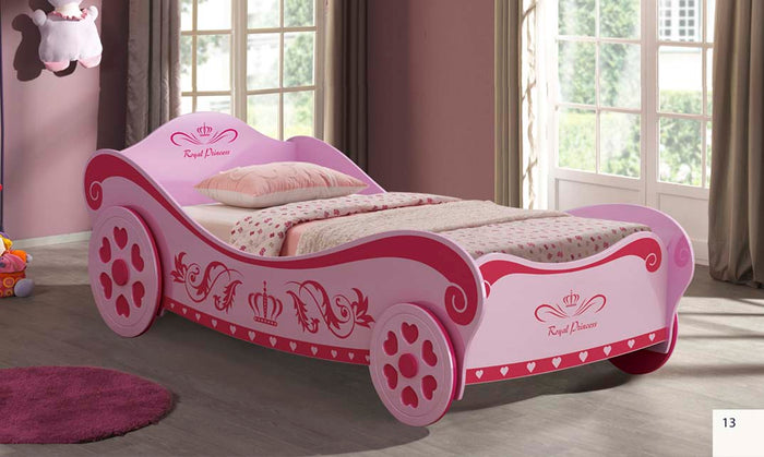Charlotte Princess Bed - Pink