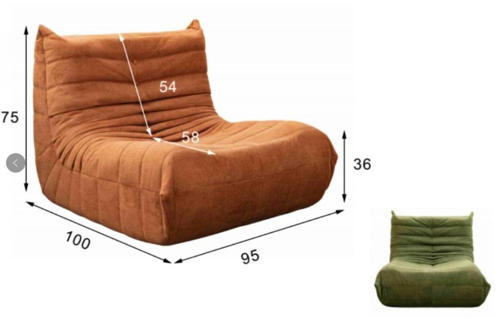 Cozy Caterpillar Sofa Chair