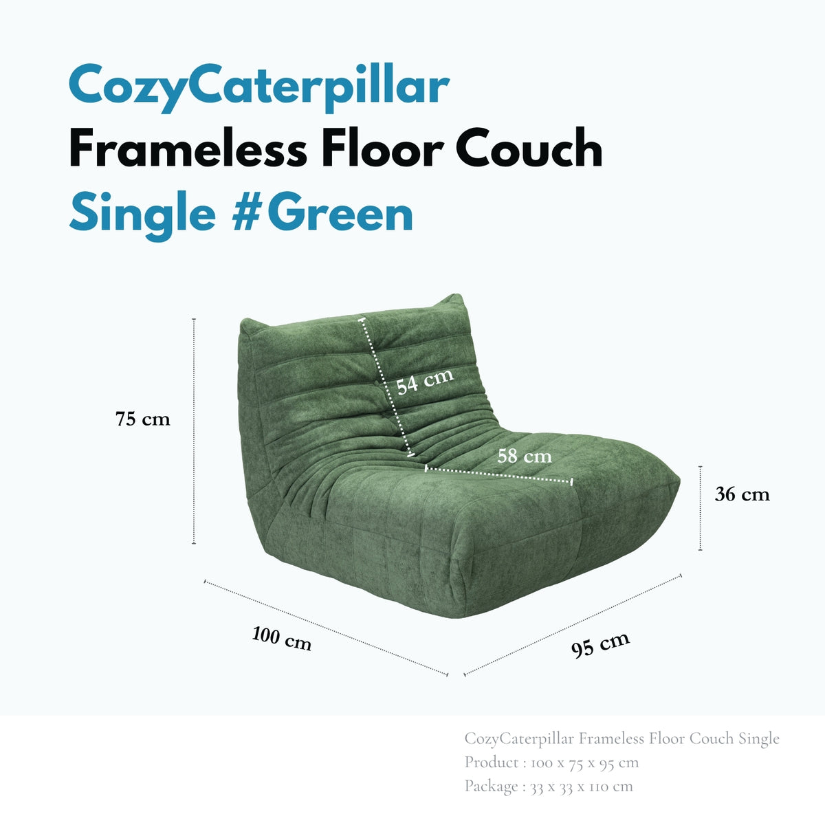 Cozy Caterpillar Sofa Chair