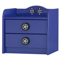 F1 Kids Bedside Table with 2 Drawers