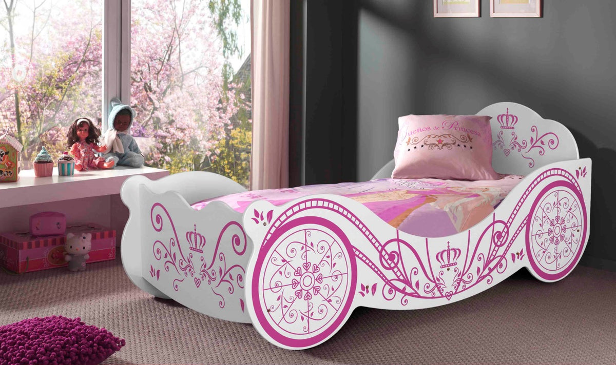 Havana Princess Carriage Bed - White