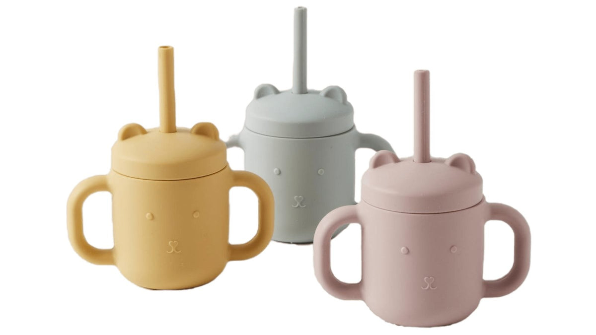 Henny Silicone Sippy Cup with Straw