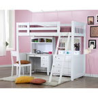 My Design Desk with Hutch - White