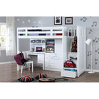 My Design Desk with Hutch - White
