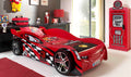 Night Speeder Car Bed - Red