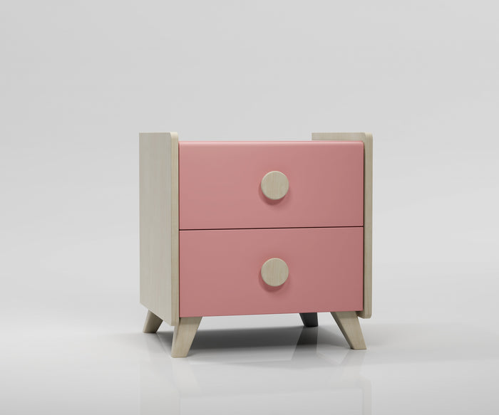 Fashion Bedside Table with 2 Drawers