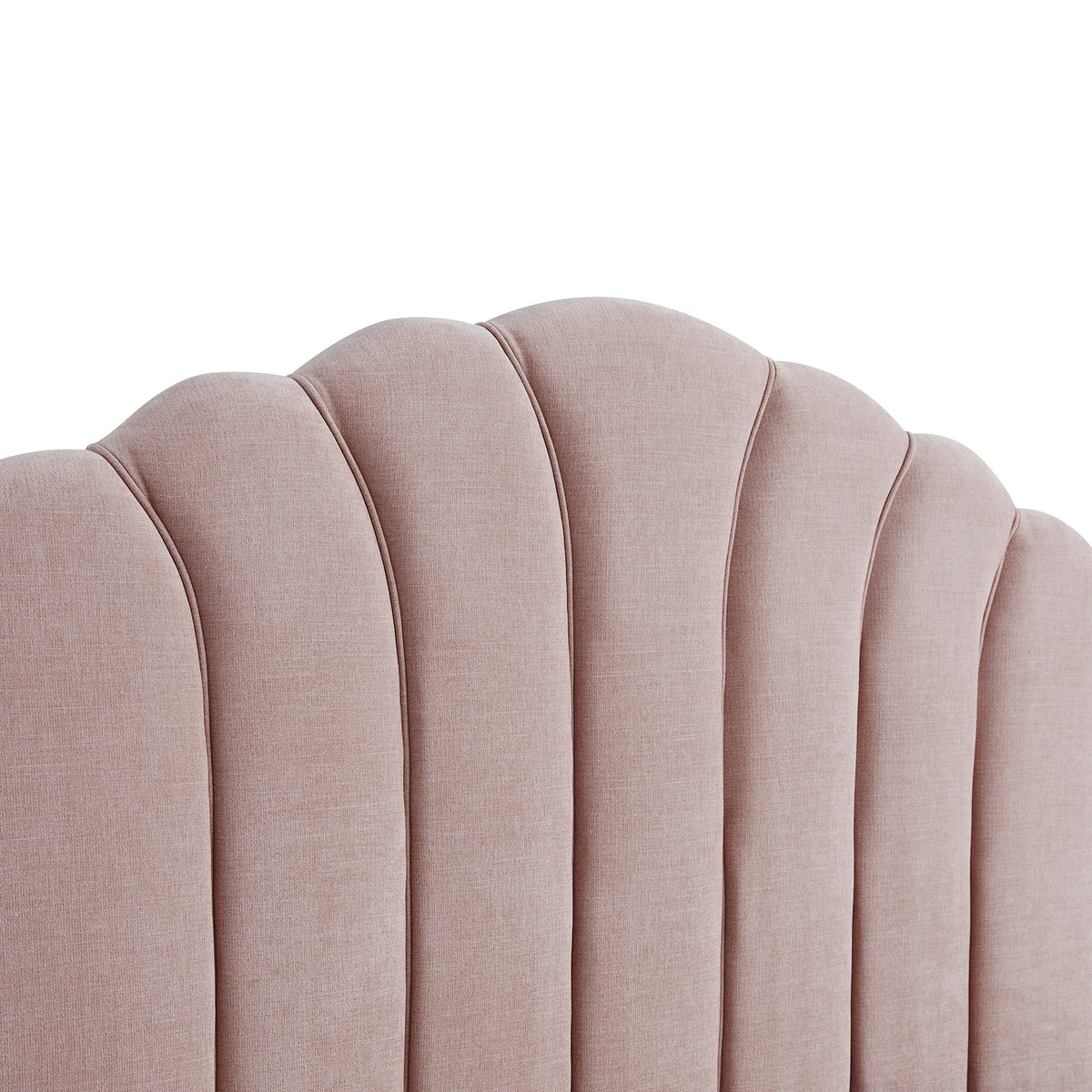 Rosie Double Upholstered Bed - Pink