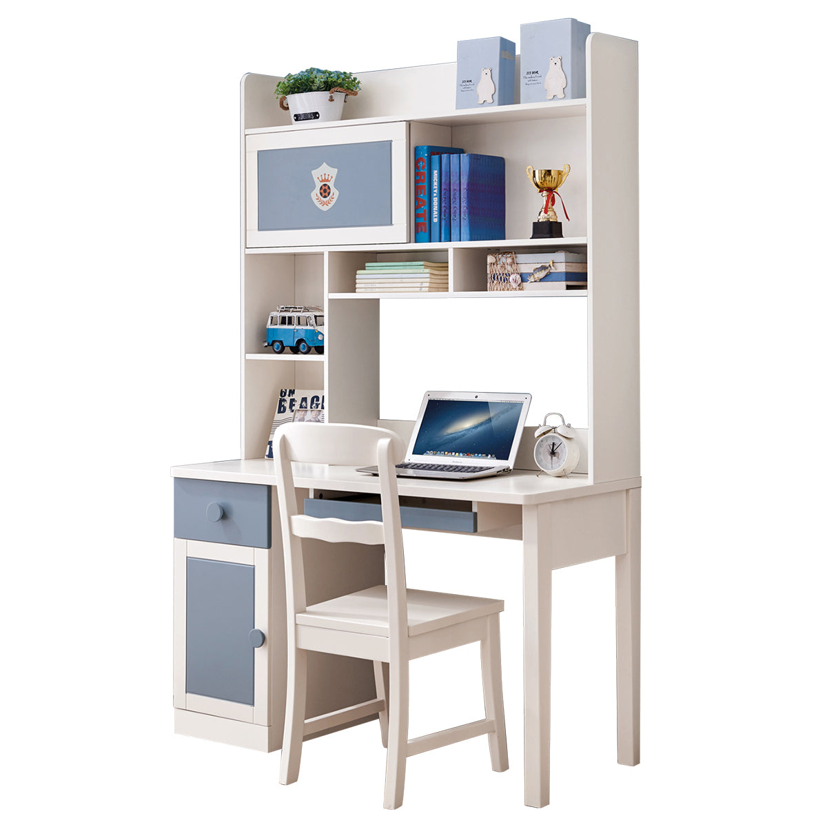 Crown Desk - Blue