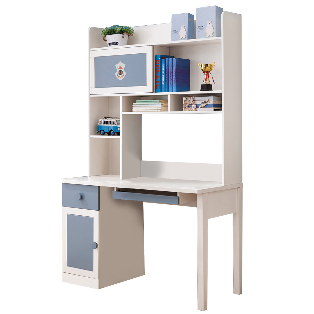 Crown Desk - Blue