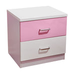 Love Bedside Table with 2 Drawers