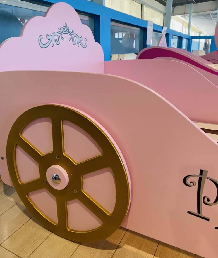 Pinky Car Bed - Pink