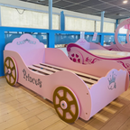 Pinky Car Bed - Pink