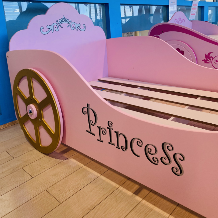 Pinky Car Bed - Pink