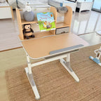 Galaxy Height Adjustable Kids Ergonomic Study Desk - Grey/Oak